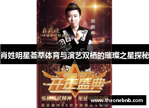 肖姓明星荟萃体育与演艺双栖的璀璨之星探秘