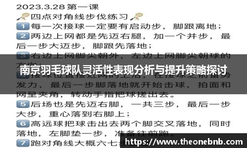 南京羽毛球队灵活性表现分析与提升策略探讨
